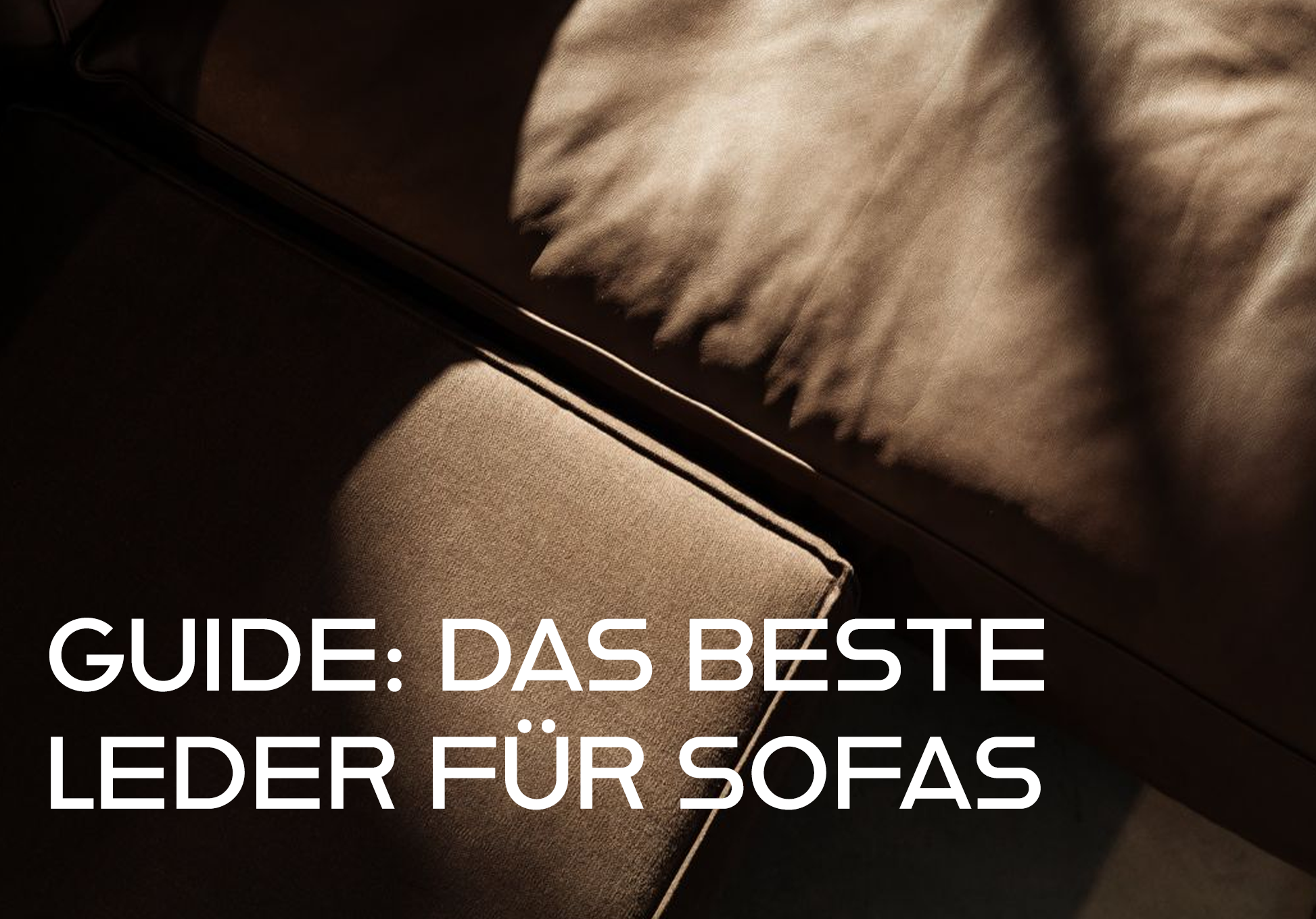 Das beste Leder für Sofas