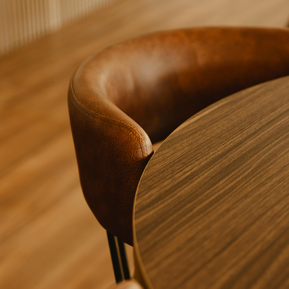 Ledertrends in Architektur und Möbeln