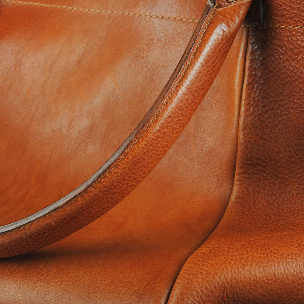 Tasche aus Sattlerleder