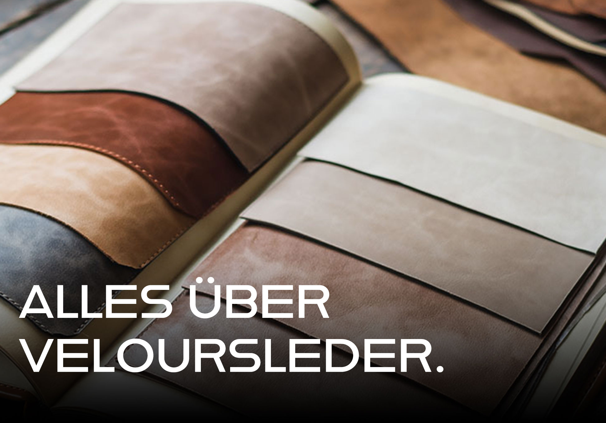 Velours Leder kaufen