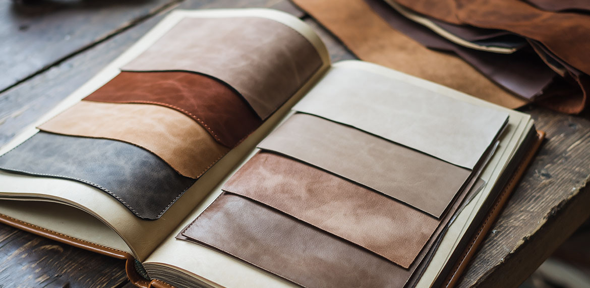 Velourleder Musterbuch