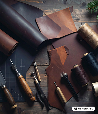 Weihnachtsgeschenke  - Material und Werkzeuge