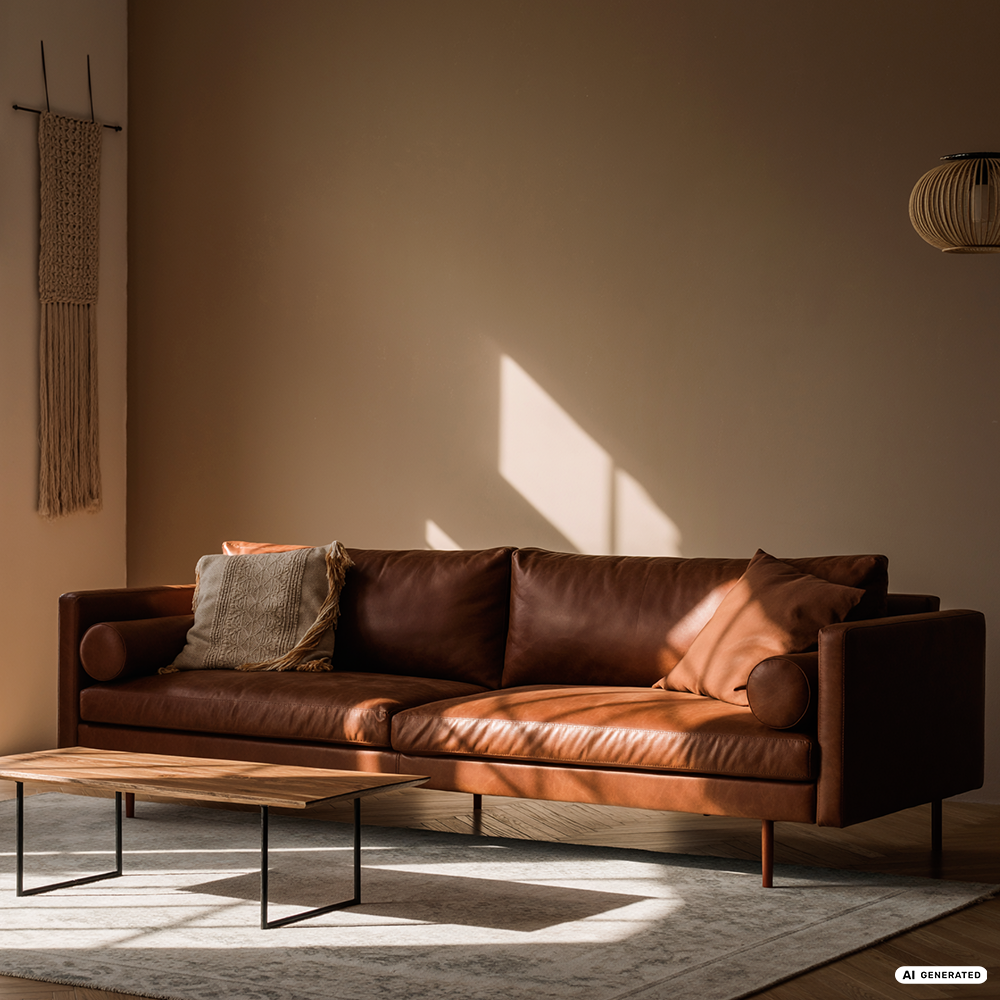 Veloursleder für Möbel und Interieur