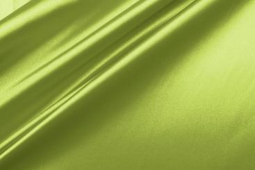 Satin-Stoff - Elastik Hellgrün