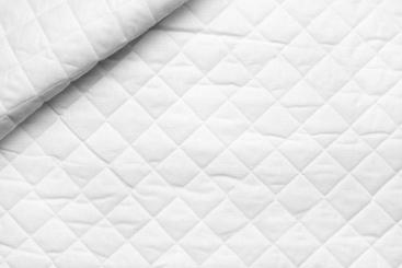 Steppfutter - Baumwolle - Weiß 