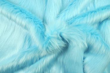 Angora Pelz-Imitat - Hellblau 