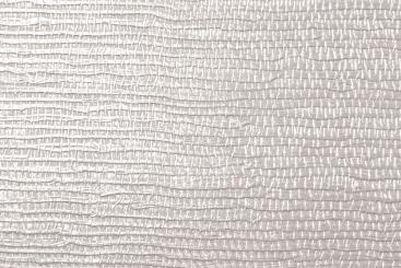 skai® Santungo Stars - Metallic-Kunstleder Silber