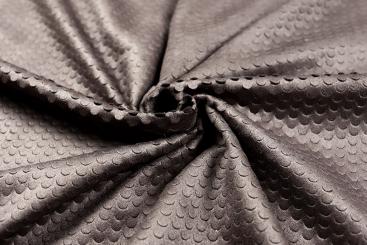 Wildleder-Imitat - Pailletten-Optik 