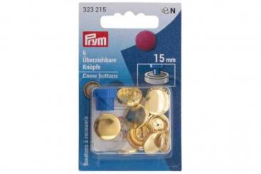 Prym - 6 überziehbare Knöpfe - 15 mm 