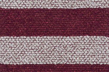 Möbelstoff Bouclé - Streifen Bordeaux