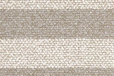 Möbelstoff Bouclé - Streifen Creme