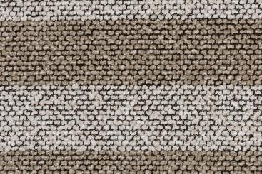Möbelstoff Bouclé - Streifen Sand
