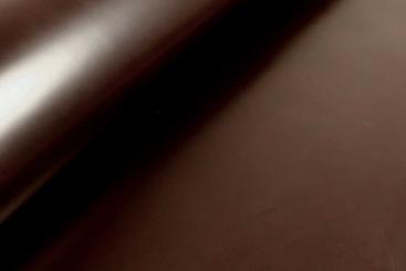 Echtleder Amarillo - Glatt - Dunkelbraun - 1,5 qm 