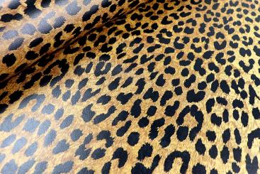 Echtleder Jakarta - Leo-Print - 2 qm 