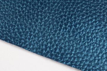 Metallic-Kunstleder - Dark Petrol 