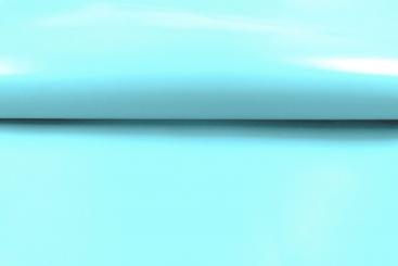 Glatte Echtleder-Haut - Pastellblau - 1,5 qm - B-Ware 