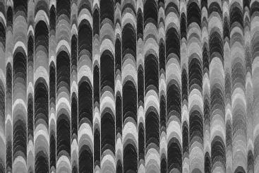 Kunstleder Techno Moiré 