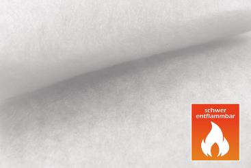 TREVIRA CS - Polster Wattevlies 1 cm - permanent schwer entflammbar 