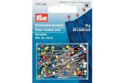 Prym Glaskopf-Stecknadeln - Bunt - 10 g 