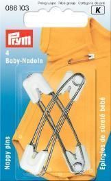 Prym - Baby-Sicherheitsnadeln - 4 Stück 