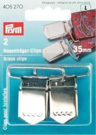 Prym - 2 Hosenträger-Clips 35 mm 