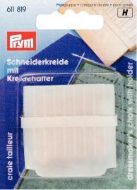 Prym - Schneiderkreide mit Halter - Weiß 