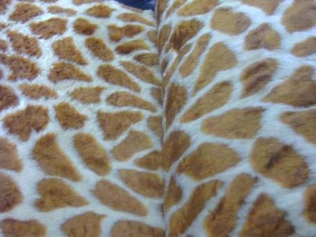 Kuschelfell-Imitat - Tiere Giraffe