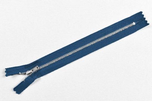 YKK-Metall-Reißverschluss - nicht teilbar - 12 cm Jeansblau