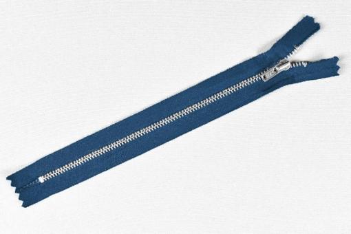 YKK-Metall-Reißverschluss - nicht teilbar - 20 cm Jeansblau