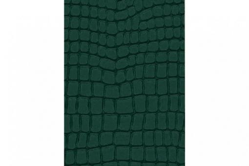 Leder-Imitat Waterproof - Riesenschlange Moosgrün