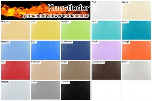 Kunstleder - Ocean - Nappa 