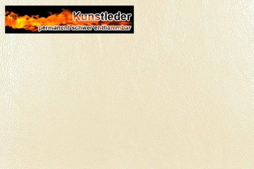 Kunstleder - Ocean - Nappa Creme