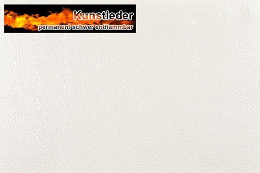 Kunstleder Medical - Rinds-Nappa Weiß
