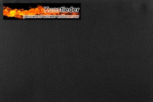 Kunstleder Medical - Rinds-Nappa Schwarz