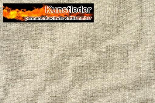 Kunstleder Medical - Woven Beige Melange