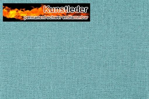 Kunstleder Medical - Woven Hellblau Melange