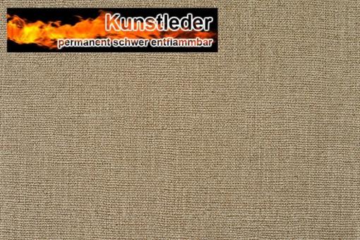 Kunstleder Medical - Woven Hellbraun Melange