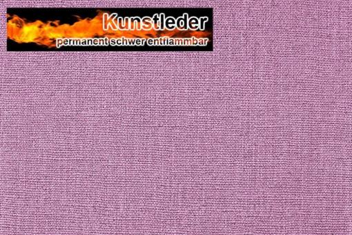 Kunstleder Medical - Woven Rosa Melange