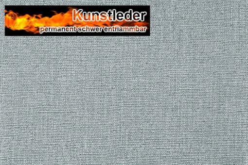 Kunstleder Medical - Woven Silber Melange