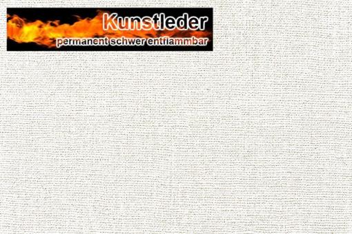 Kunstleder Medical - Woven Weiß