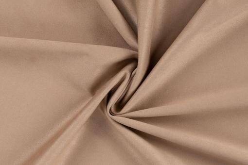 Wildleder-Imitat - Beidseitig Beige