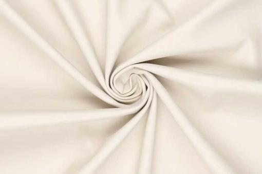 Kunstleder Stretch - Creme Matt 