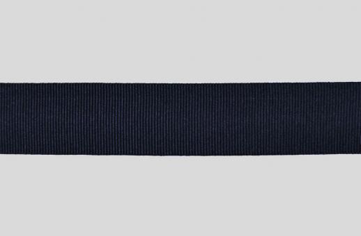 Verstärkungsband Acrylköper - 2,5 cm Nachtblau