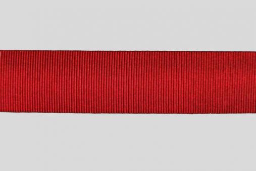 Verstärkungsband Acrylköper - 2,5 cm Rot