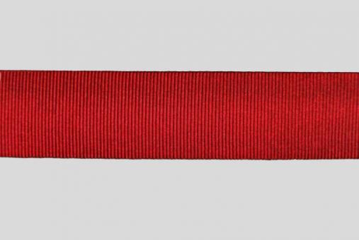 Verstärkungsband Acrylköper - 2,5 cm Rot