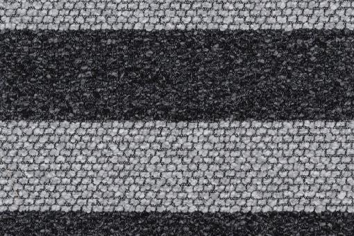 Möbelstoff Bouclé - Streifen Anthrazit