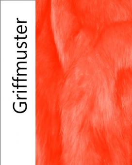 Griffmuster: Pelz-Imitat Crazy Orange 