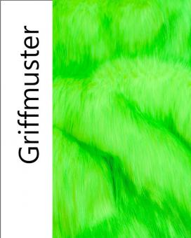 Griffmuster: Pelz-Imitat - Crazy Green 
