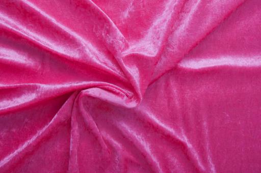 Pannesamt-Stoff - Select Pink