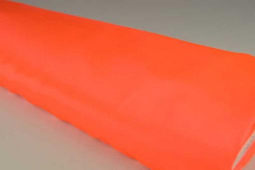 Satin-Stoff Neon-Orange